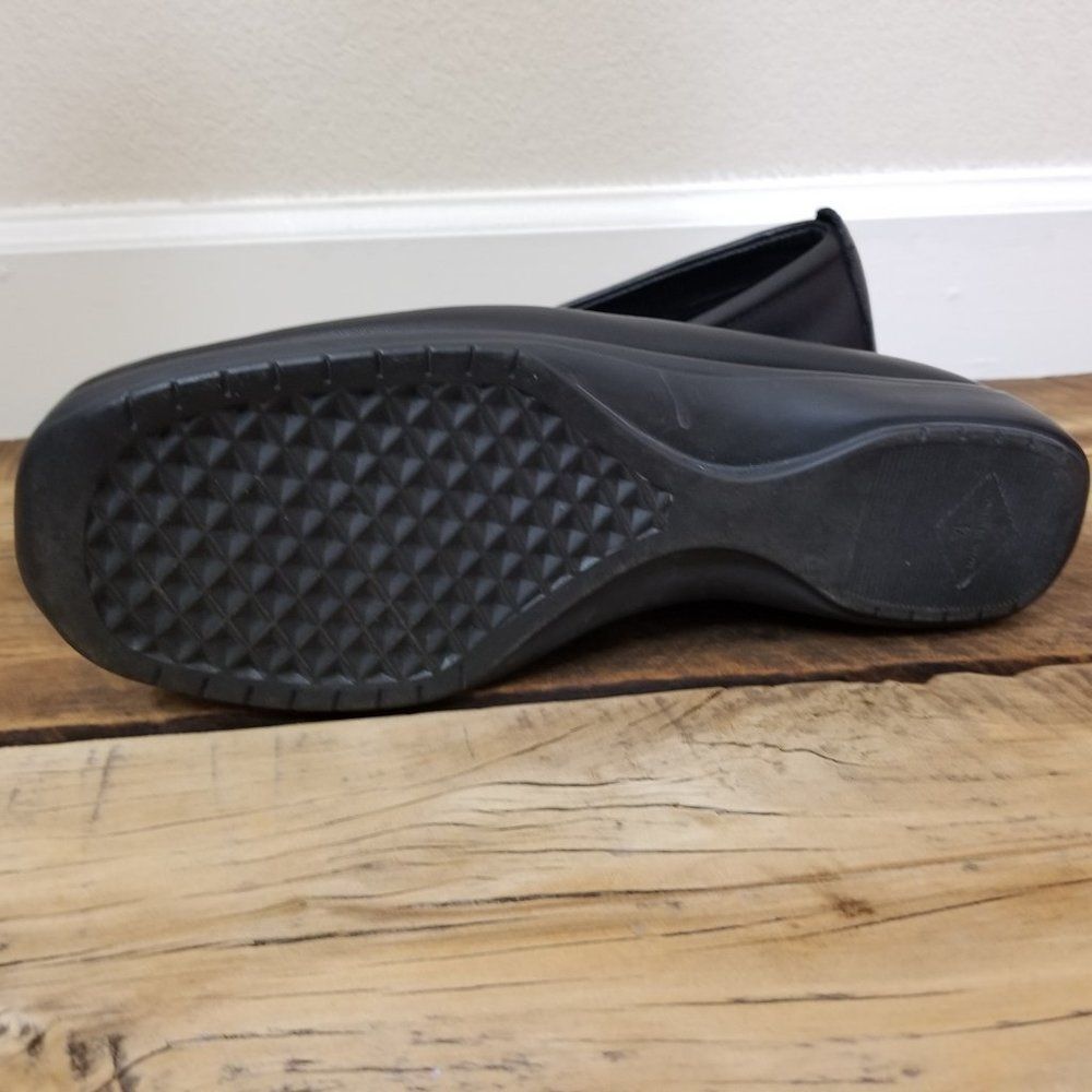 Naturalizer Loafers Square Toe Buckle Black Size 7 1/2 - Picture 7 of 8